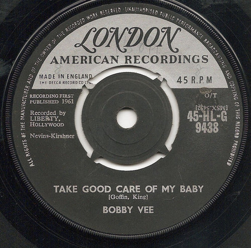 Bobby Vee : Take Good Care Of My Baby (7