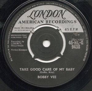 Bobby Vee : Take Good Care Of My Baby (7", Single)