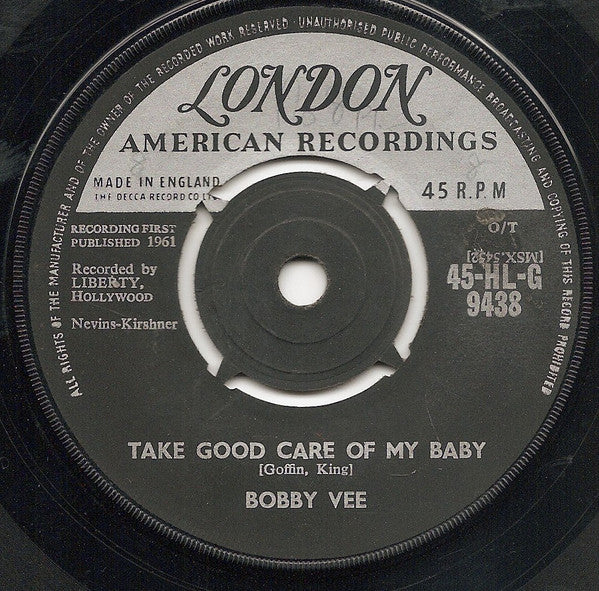 Bobby Vee : Take Good Care Of My Baby (7