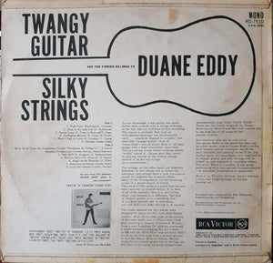 Duane Eddy : Twangy Guitar Silky Strings (LP, Album, Mono)