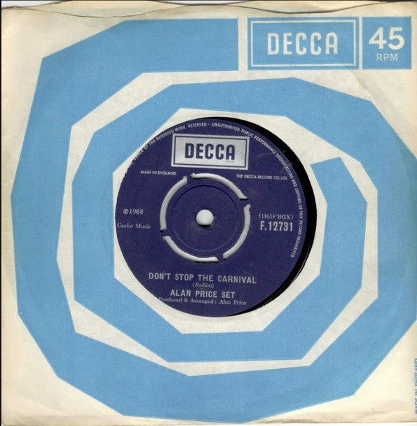 The Alan Price Set : Don't Stop The Carnival (7