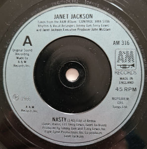 Janet Jackson : Nasty (7", Single)