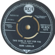 Load image into Gallery viewer, Hank Locklin : From Here To There To You  (7&quot;, Single)
