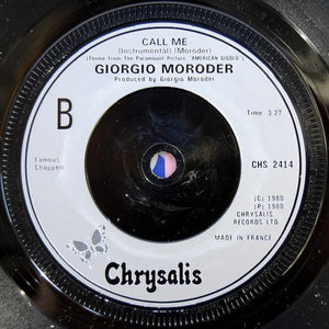 Blondie : Call Me (7", Single, Sil)