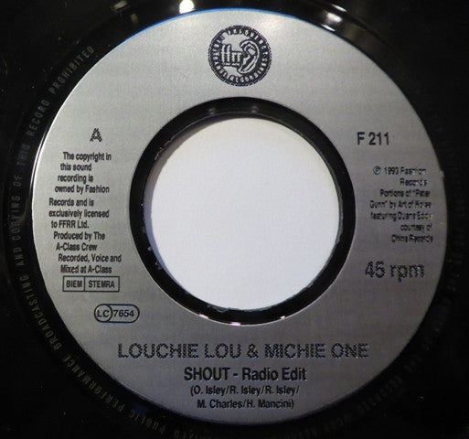 Louchie Lou & Michie One : Shout  (7