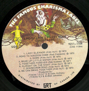 Lindisfarne : Lindisfarne's Finest Hour (LP, Comp)
