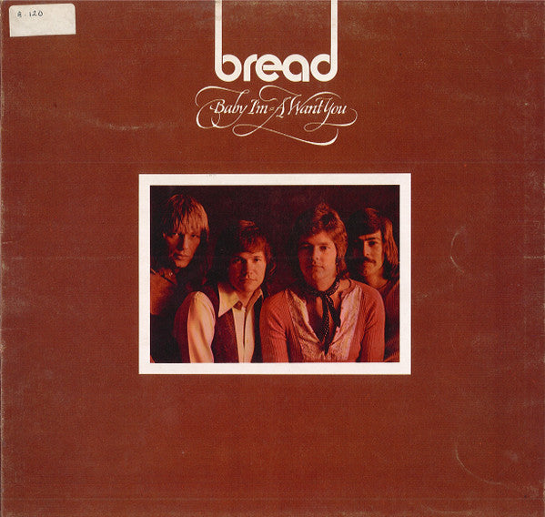 Bread : Baby I'm-A Want You (LP, Album, Gat)