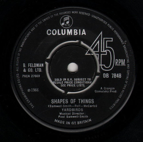 Yardbirds* : Shapes Of Things (7