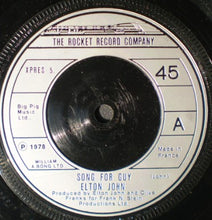 Load image into Gallery viewer, Elton John : Song For Guy (7&quot;, Single, Inj)
