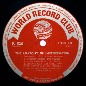 Various : Anatomy Of Improvisation (LP, Comp)