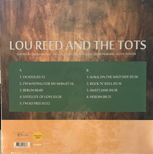 Lou Reed And The Tots (2) : American Poet (Live 1972) (LP, Unofficial)