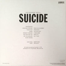 Load image into Gallery viewer, Suicide : First Rehearsal Tapes (LP, Album, RE)
