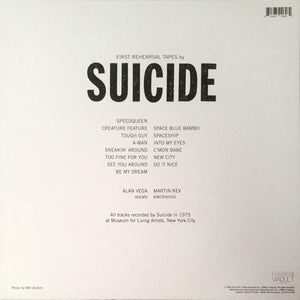 Suicide : First Rehearsal Tapes (LP, Album, RE)