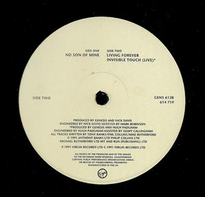 Genesis : No Son Of Mine (12", Single, Ltd, Gat)