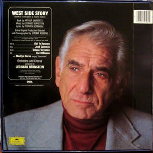 Leonard Bernstein - Kiri Te Kanawa · José Carreras · Tatiana Troyanos · Kurt Ollmann · Marilyn Horne : West Side Story (2xLP, Album + Box)