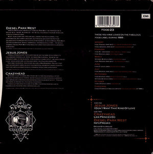 Jesus Jones / Crazyhead / Diesel Park West : The Food Christmas EP 1989 (7", EP, Single, Pap)