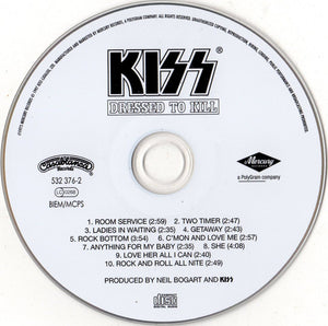 Kiss : Dressed To Kill (CD, Album, RE, RM)