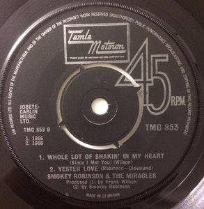 The Miracles : Going To A Go-Go (7", RE)