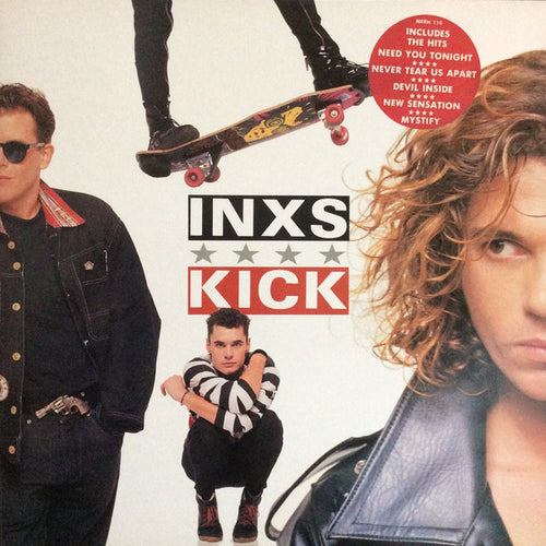 INXS : Kick (LP, Album, Gat)