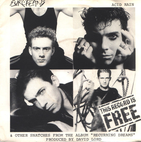 Europeans : This Record Is Free (7