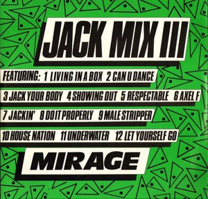 Mirage (12) : Jack Mix III (12", P/Mixed)