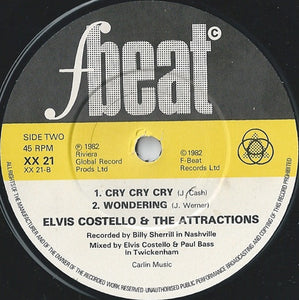 Elvis Costello & The Attractions With The Royal Philharmonic Orchestra : I'm Your Toy (7", Single)
