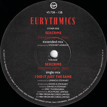 Load image into Gallery viewer, Eurythmics : Sexcrime (Nineteen Eighty • Four) (12&quot;, Single)
