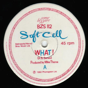 Soft Cell : What! (12", Single)