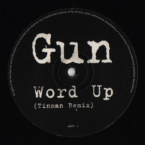 Gun (2) : Word Up (12", S/Sided, Promo)
