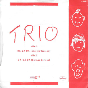 Trio : Da Da Da (7", Single, Red)