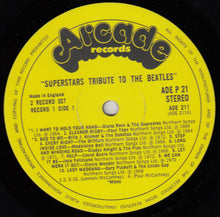 Load image into Gallery viewer, Various : Superstars Tribute To The Beatles (2xLP, Comp)
