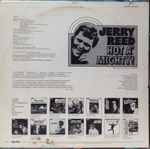 Jerry Reed : Hot A' Mighty! (LP, Album, Hol)
