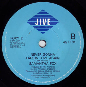 Samantha Fox : Do Ya Do Ya (Wanna Please Me) (7", Single)