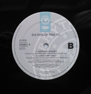 Sultans Of Ping F.C. : U Talk 2 Much (12", Single)