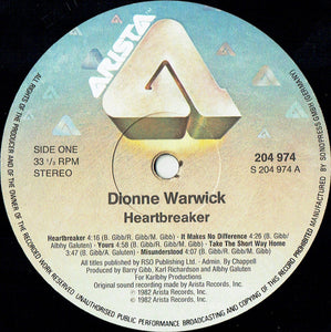 Dionne Warwick : Heartbreaker (LP, Album)
