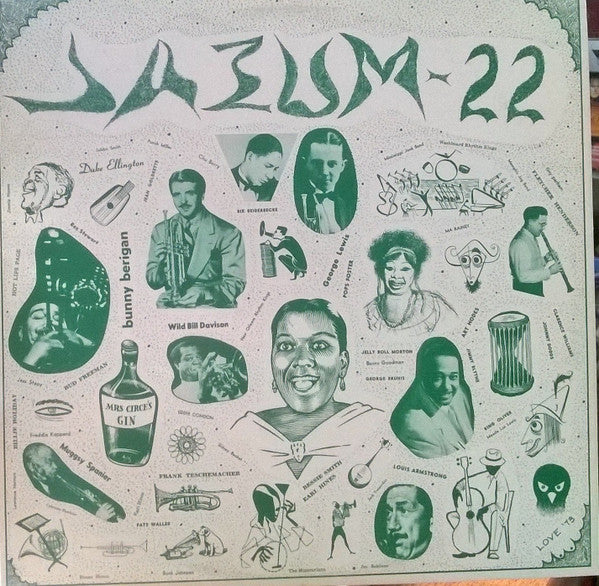 Clark Randall And His Orchestra / Ben Pollock And His Orchestra / The Mound City Blue Blowers / Gil Rodin And His Orchestra : Jazum-22 (LP, Comp, Mono)