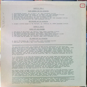 Clark Randall And His Orchestra / Ben Pollock And His Orchestra / The Mound City Blue Blowers / Gil Rodin And His Orchestra : Jazum-22 (LP, Comp, Mono)