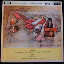 Load image into Gallery viewer, Pyotr Ilyich Tchaikovsky / Léo Delibes - L&#39;Orchestre De La Suisse Romande, Ernest Ansermet : Waltzes Of The World (10&quot;, Mono)
