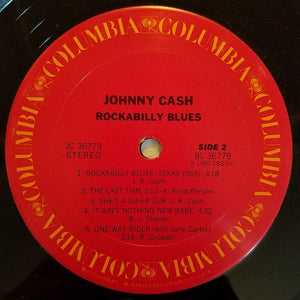 Johnny Cash : Rockabilly Blues (LP, Album, San)