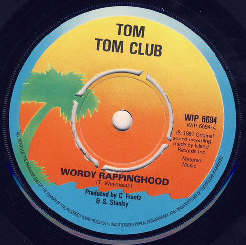 Tom Tom Club : Wordy Rappinghood (7