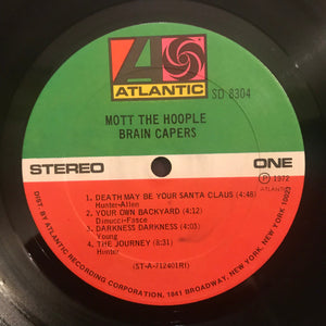 Mott The Hoople : Brain Capers (LP, Album, Ric)