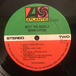 Mott The Hoople : Brain Capers (LP, Album, Ric)