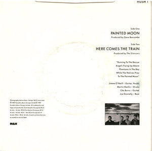 The Silencers : Painted Moon (7", Single, Emb)