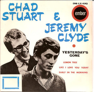 Chad & Jeremy : Yesterday's Gone (7", EP)