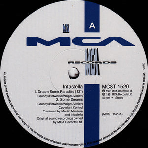 Intastella : Dream Some Paradise (12", Single)