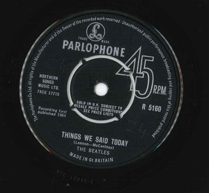 The Beatles : A Hard Day's Night (7", Single)
