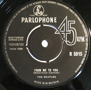 The Beatles : From Me To You (7", Single, RP)