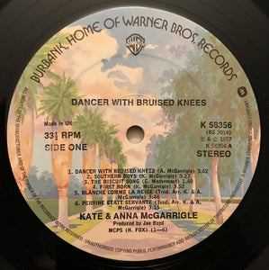 Kate & Anna McGarrigle : Dancer With Bruised Knees (LP, Album)