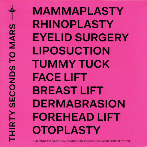 Thirty Seconds To Mars* : America (LP, Album, Whi)