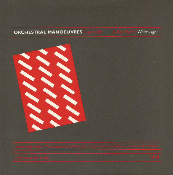 Orchestral Manoeuvres In The Dark : Red Frame/White Light (7